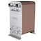 Alfa Laval Brazed Plate Heat Exchanger, AISI 316L, Stainless Steel, 110 Plates -Dual Circuit Evaporator 540k BTU ACH240DQ-110AH-F - alternate 1